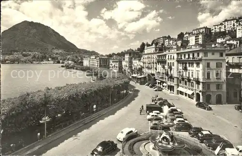 Lugano TI Lungolago Monte S Salvatore Kat. Lugano