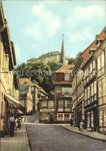 Blankenburg Harz Schloss  Kat. Blankenburg