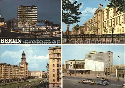 Berlin Alexanderplatz Haus Lehrers Frankfurter Tor Kat. Berlin