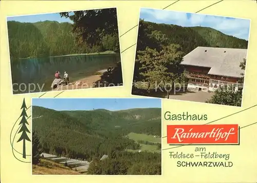 Feldberg Schwarzwald Gasthaus Raimartihof  Kat. Feldberg (Schwarzwald)