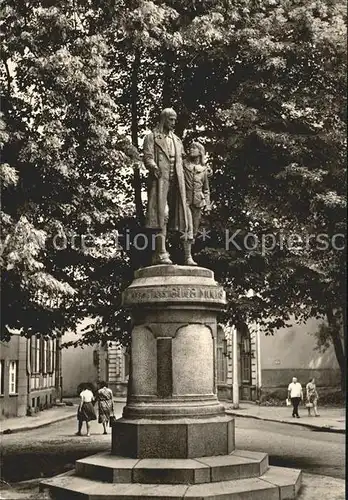 Quedlinburg Guts Muths Dankmal  Kat. Quedlinburg