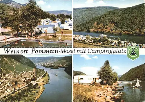 Pommern Mosel Campingplatz Kat. Pommern