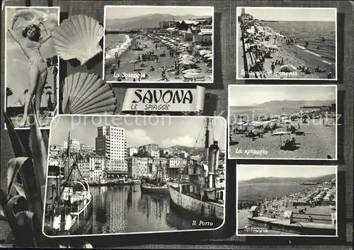 Savona Liguria Spiaggia Porto Kat. Savona