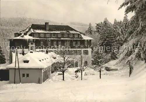 Baerenfels Erzgebirge FDGB Erholungsheim Kat. Altenberg