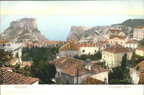Ragusa Vorstadt Pille Kat. Dubrovnik