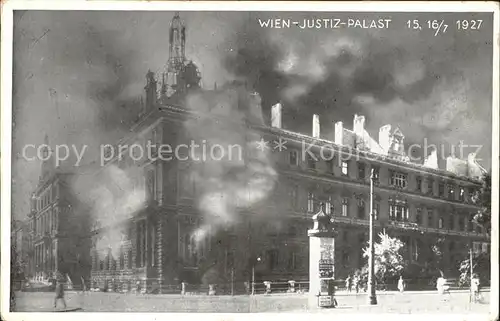 Wien Justiz Palast Kat. Wien