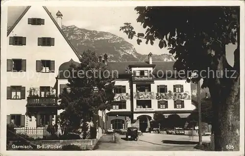 Garmisch Partenkirchen Braeustueberl Kat. Garmisch Partenkirchen