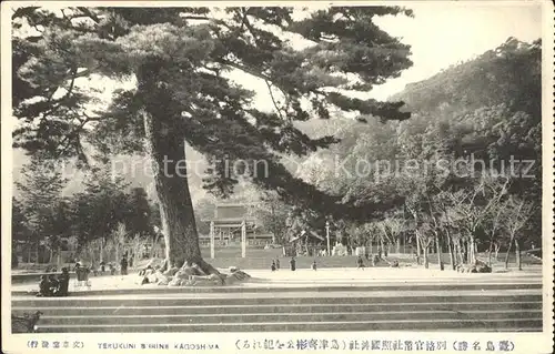 Kagoshima Terukuni Shrine Kagoshima Kat. Kagoshima