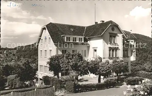 Badenweiler Hotel Markgraefler Hof Kat. Badenweiler