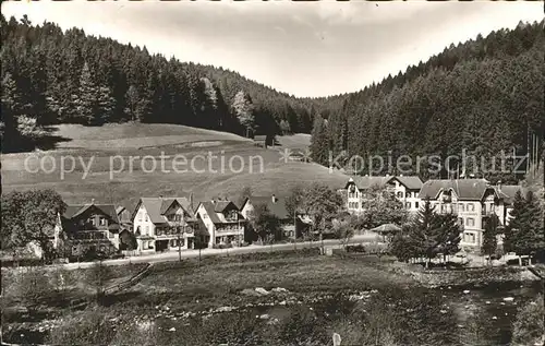 Schoenmuenzach im Murgtal Kat. Baiersbronn