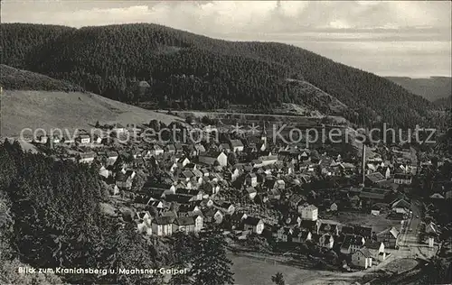 Lautenthal Harz mit Kranichsberg und Mahhsner Gaipel Kat. Langelsheim