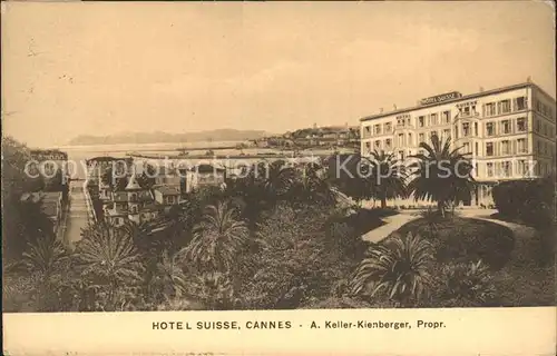 Cannes Alpes Maritimes Hotel Suisse Kat. Cannes