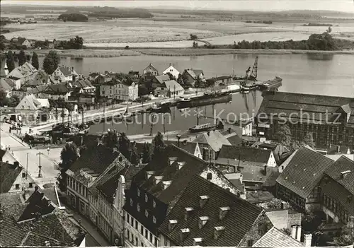 Wolgast Mecklenburg Vorpommern Hafenpartie Kat. Wolgast