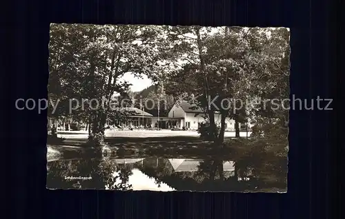 Schoenmuenzach Waldbad Kat. Baiersbronn