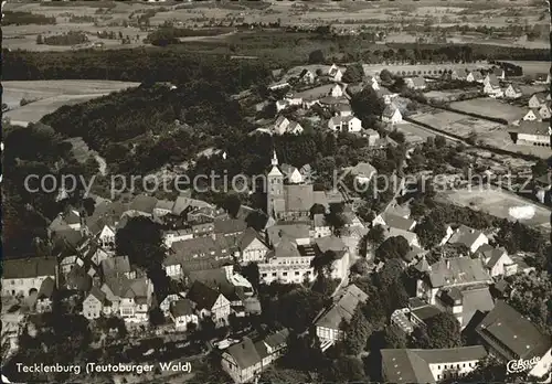 Tecklenburg Fliegeraufnahme Kat. Tecklenburg