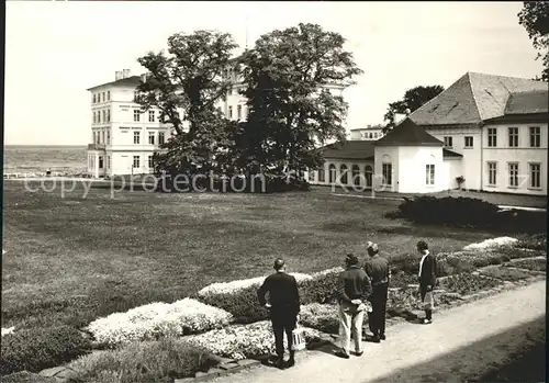 Heiligendamm Ostseebad Sanatorium fuer Werktaetige Haus Mecklenburg Wandelgang Kat. Bad Doberan