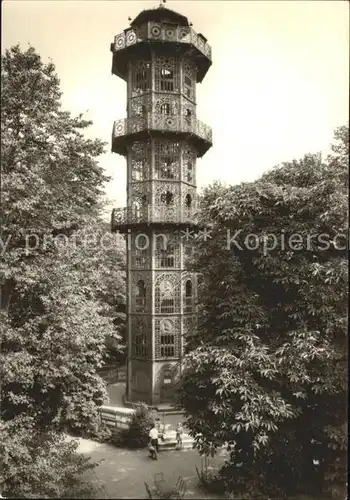 Loebau Sachsen Aussichtsturm auf dem Loebauer Berg Kat. Loebau