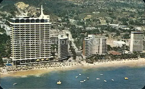 Acapulco Hoteles Marriott Maris Ritz Casino Hornos vista aerea Kat. Acapulco