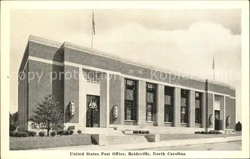 Reidsville North Carolina United States Post Office Kat. Reidsville