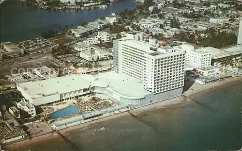 Miami Beach The Deauville Hotel Air view Kat. Miami Beach