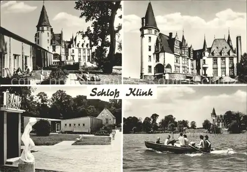 Klink Waren Schloss FDGB Erholungsheim Skulptur Mueritz Kat. Klink Waren