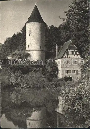 Dinkelsbuehl Faulturm Kat. Dinkelsbuehl