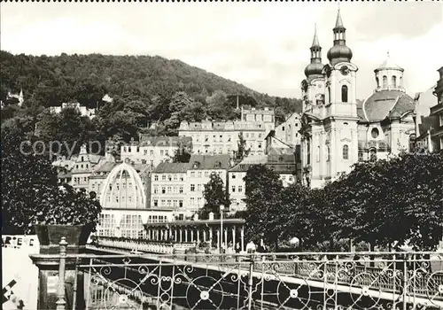 Karlovy Vary Grosser Sprudel Kirche / Karlovy Vary /