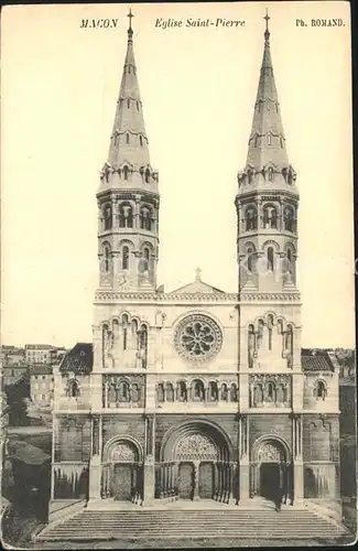 Macon Saone et Loire Eglise Saint Pierre  Kat. Macon