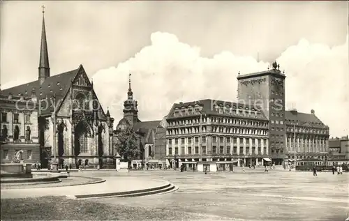 Leipzig Karl Marx Platz Kirche Kat. Leipzig