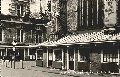 Haarlem Winkeltjes ad voet van de St Baxo Kat. Haarlem