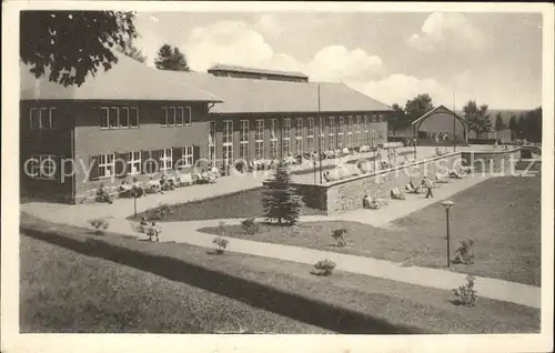 Oberhof Thueringen Kurhaus Wandelhalle Kat. Oberhof Thueringen