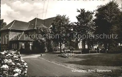 Volmarstein Sanatorium Kat. Wetter (Ruhr)