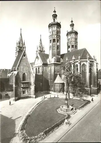 Naumburg Saale Dom mit Dreikoenigskapelle Kat. Naumburg