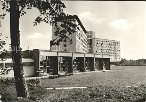 Klink Waren FDGB Ferienobjekt Erholungsheim Herbert Warnke Kat. Klink Waren