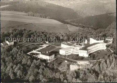 Ennepetal Sanatorium Koenigsfeld LVA Westfalen Fliegeraufnahme Kat. Ennepetal