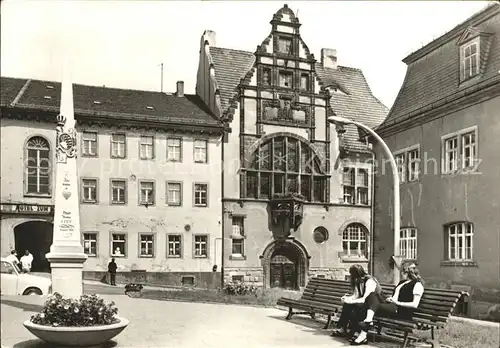 Auma Rathaus am Markt Kat. Auma