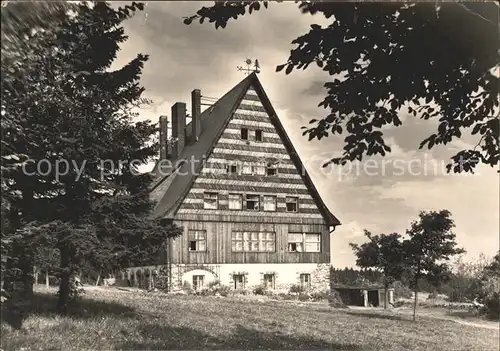 Zinnwald Georgenfeld Ferienheim Lug ins Land Kat. Altenberg