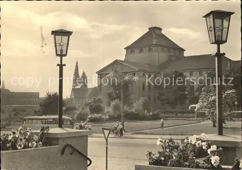 Nordhausen Thueringen Blick zum Theater Kat. Nordhausen Harz