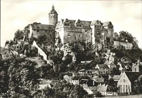 Poessneck Burg Ranis Museum HO Gaststaette Kat. Poessneck