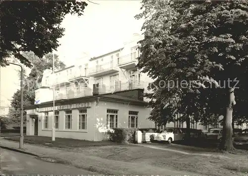 Kuehlungsborn Ostseebad Ferienheim Erwin Fischer Kat. Kuehlungsborn