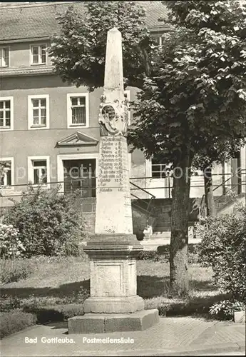 Bad Gottleuba-Berggiesshuebel Postmeilensaeule / Bad Gottleuba-Berggiesshuebel /Saechsische Schweiz-Osterzgebirge LKR