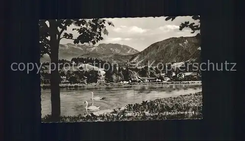 Bad Toelz Stausee Benediktenwand Kat. Bad Toelz