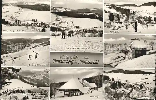 Todtnauberg Feldberg Ski Sesselbahn Ebne Hof  Kat. Todtnau