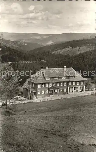 Hundsbach Forbach Gasthaus Pension zur schoenen Aussicht  Kat. Forbach