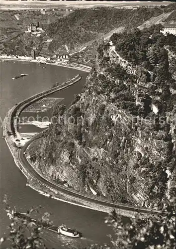 Loreley Lorelei Burg Katz Kat. Sankt Goarshausen