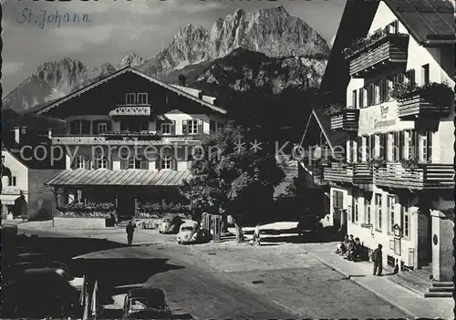 St Johann Tirol Wilde Kaiser  Kat. St. Johann in Tirol