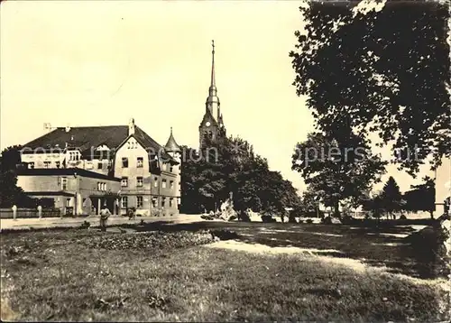 Coswig Sachsen Stadtkaffee Kirche / Coswig /Meissen LKR