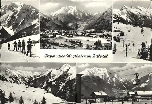 Mayrhofen Zillertal Ski Sesselbahn Luftseilbahn  Kat. Mayrhofen