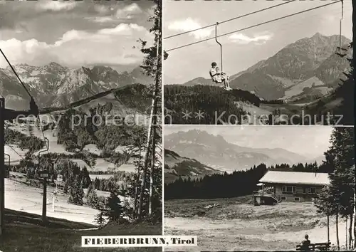 Fieberbrunn Tirol Sesselbahn Kat. Fieberbrunn