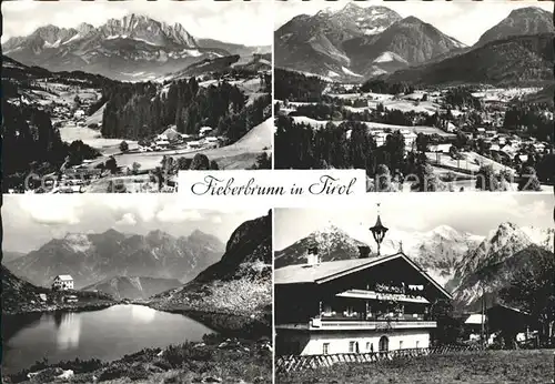 Fieberbrunn Tirol See Gasthaus  Kat. Fieberbrunn